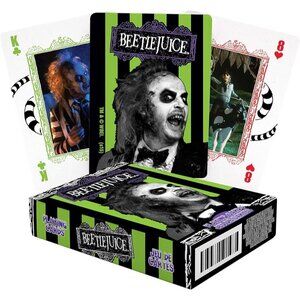 Aquarius Beetlejuice Standard Poker Playing Cards 52 Card Deck